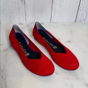 Rothy’s Retired Cherry Solid Flat